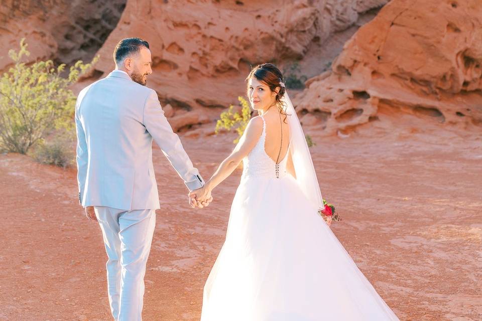 Mariage à Valley of Fire