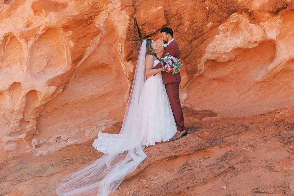 Mariage à Valley of Fire