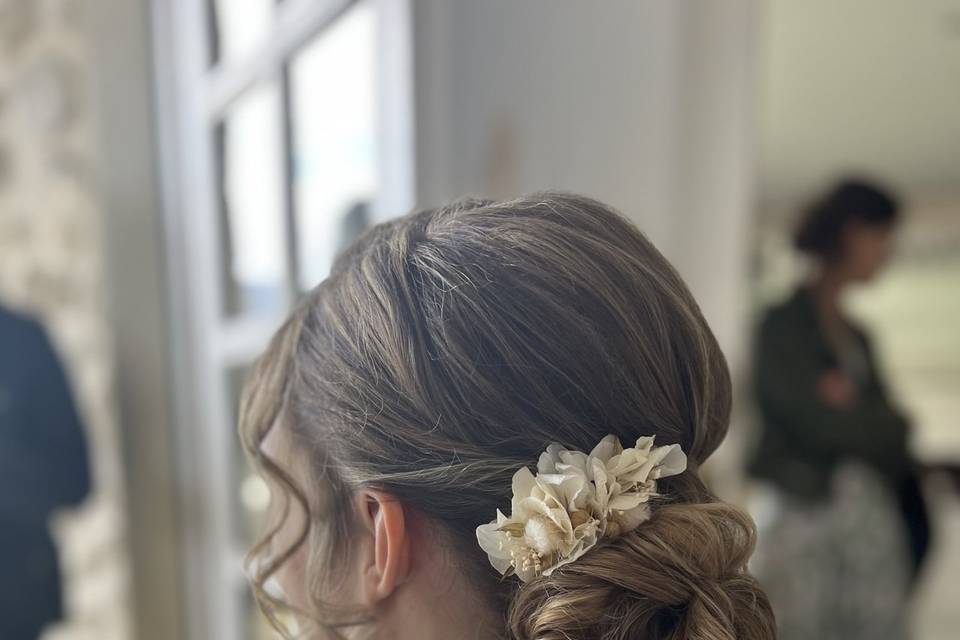 Chignon mariée 2023