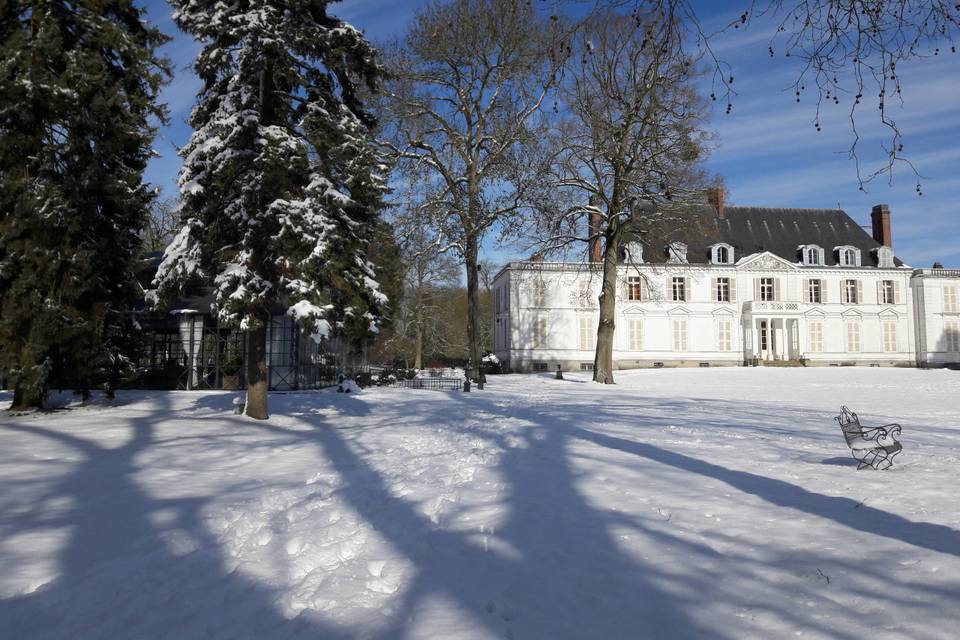 Château Barthélemy en hiver
