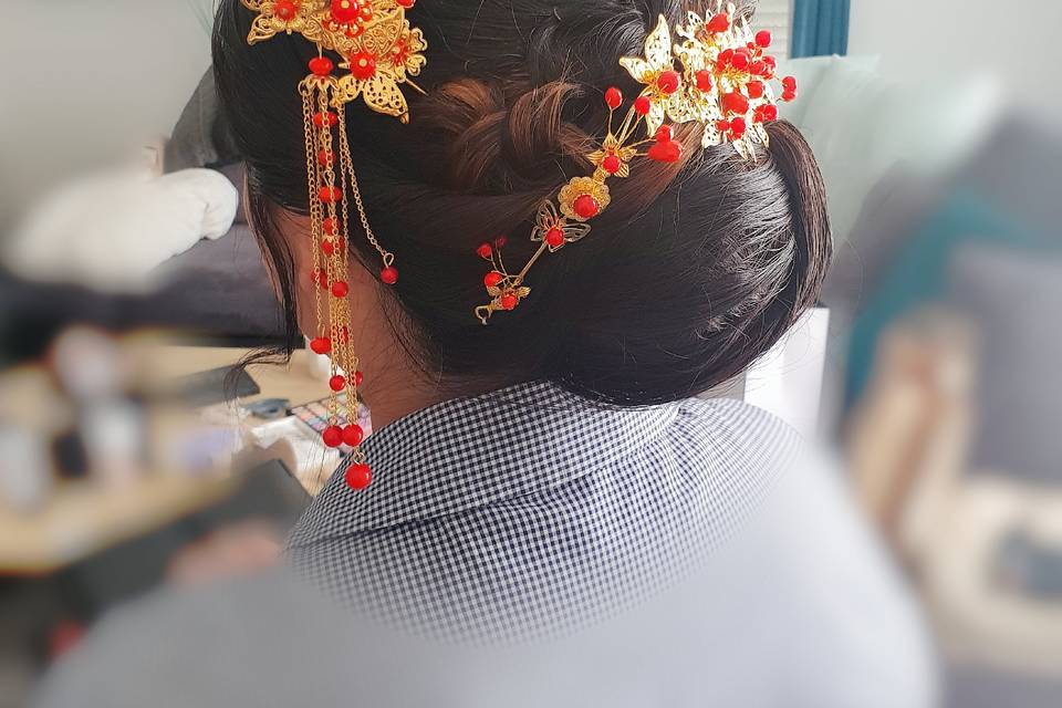 Coiffure tradition chinoise