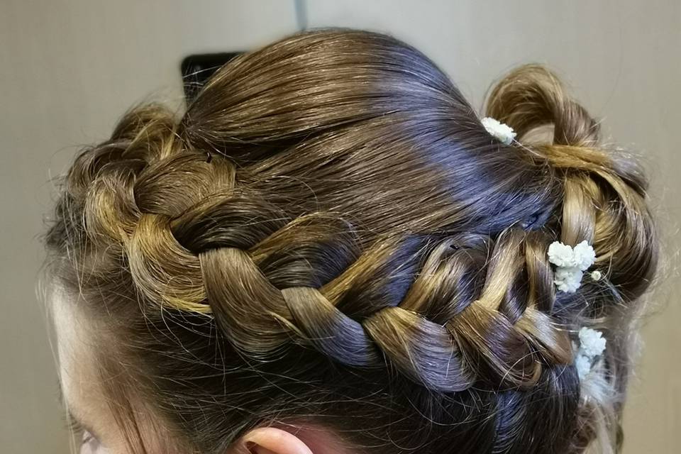 Chignon bohème