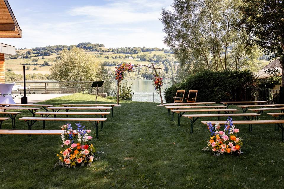 Mariage au lac