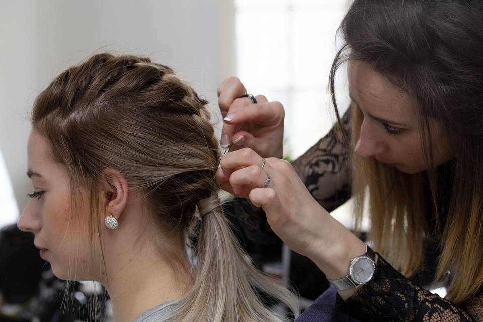 Chignon mariée