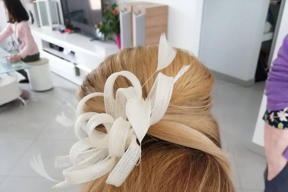 Essai chignon événementielle