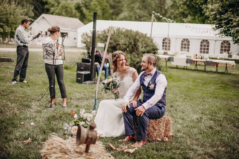 Mariage champêtre