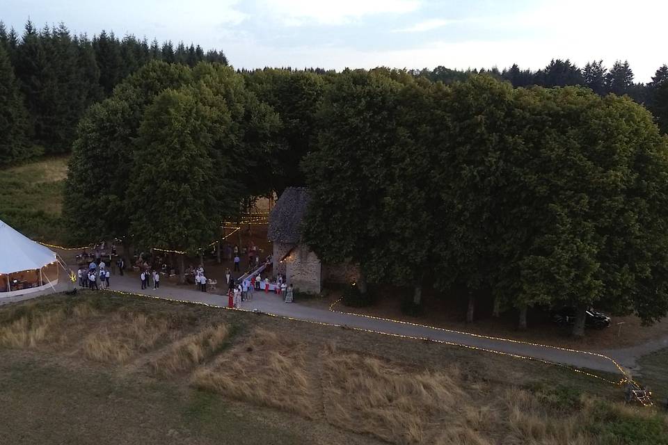 A la tombée de la nuit