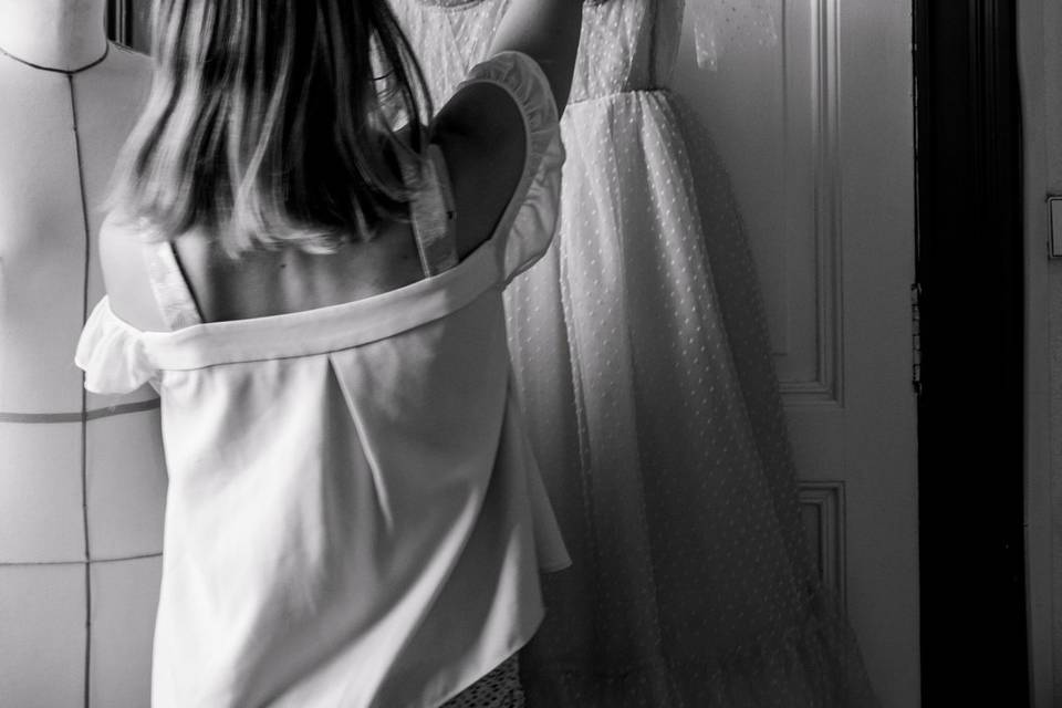 Création robe invitée