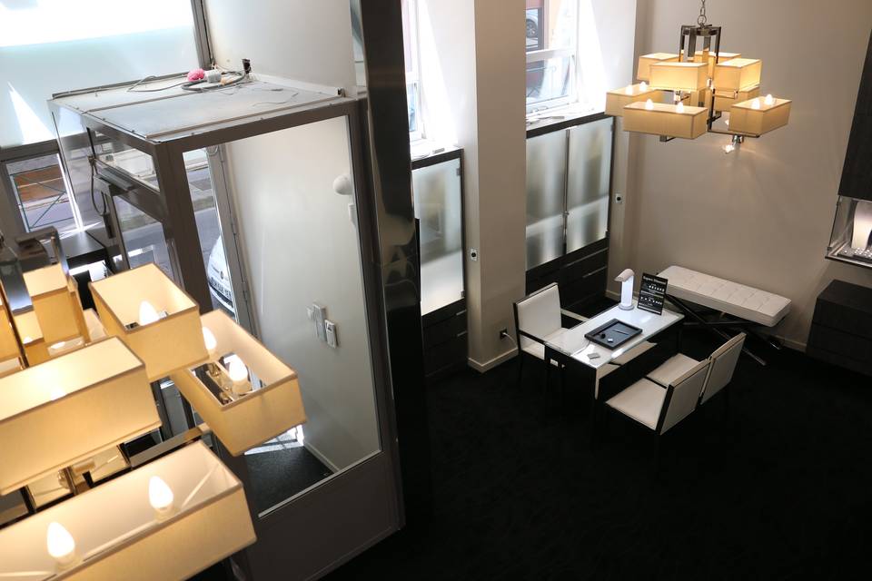Intérieur du magasin