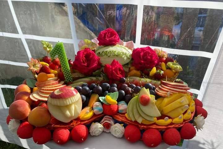 Fruits sculptés