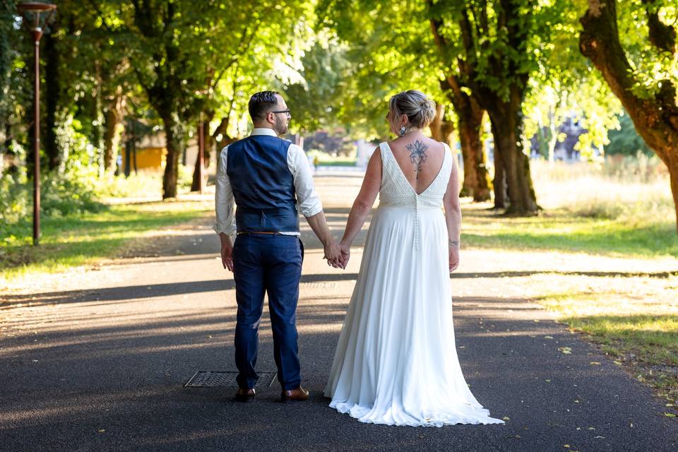 Photo de couple de mariage