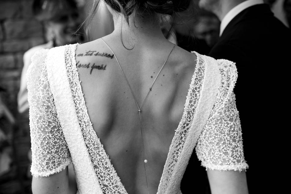Robe de la mariée