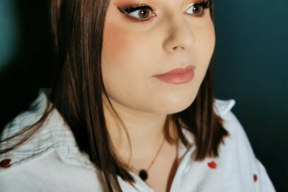 Makeup de soirée pour Juliette