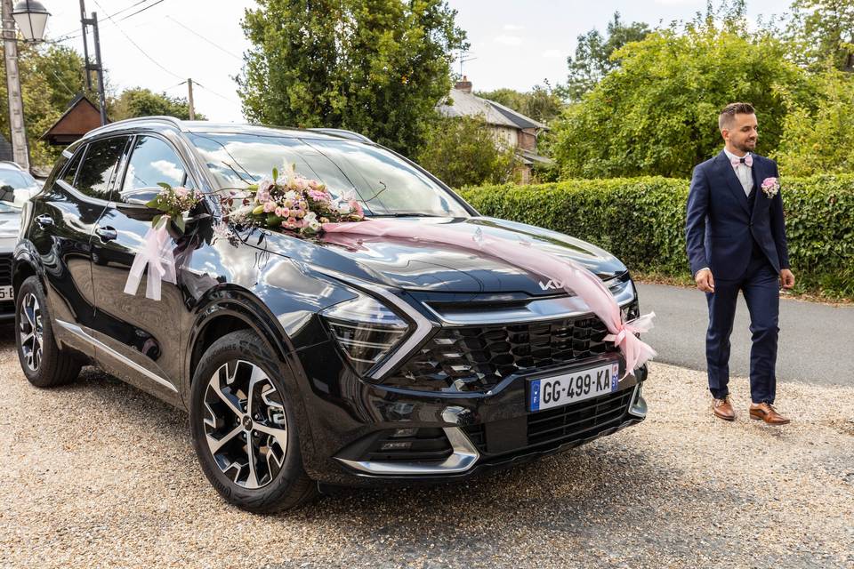 Voiture de mariée