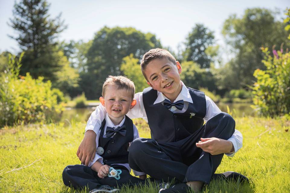 Photo enfants de mariée