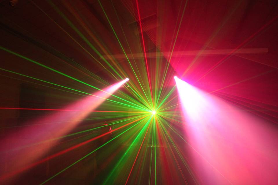 Un des 3 lasers utilisé