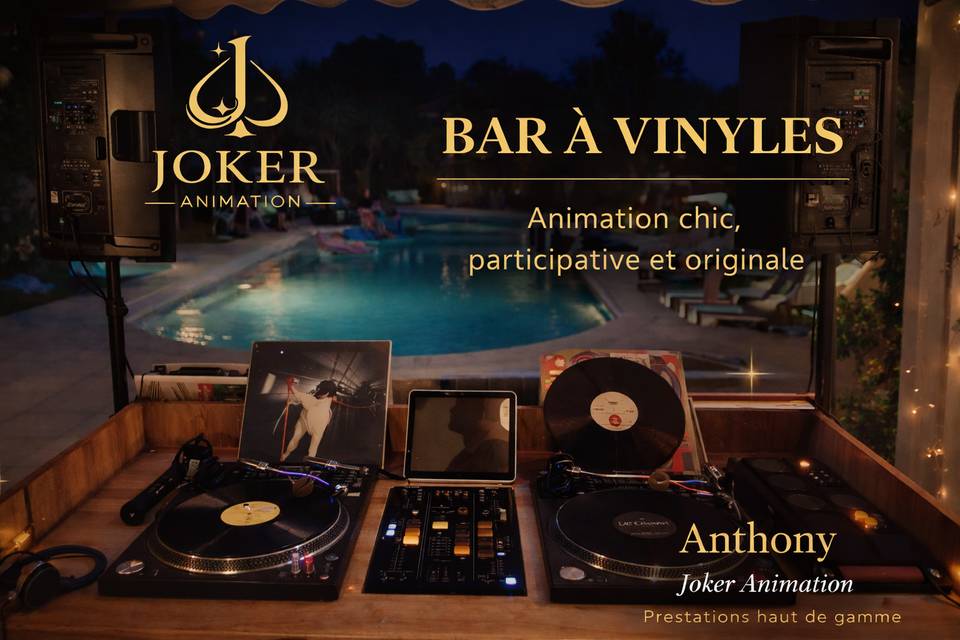 Bar à vinyles