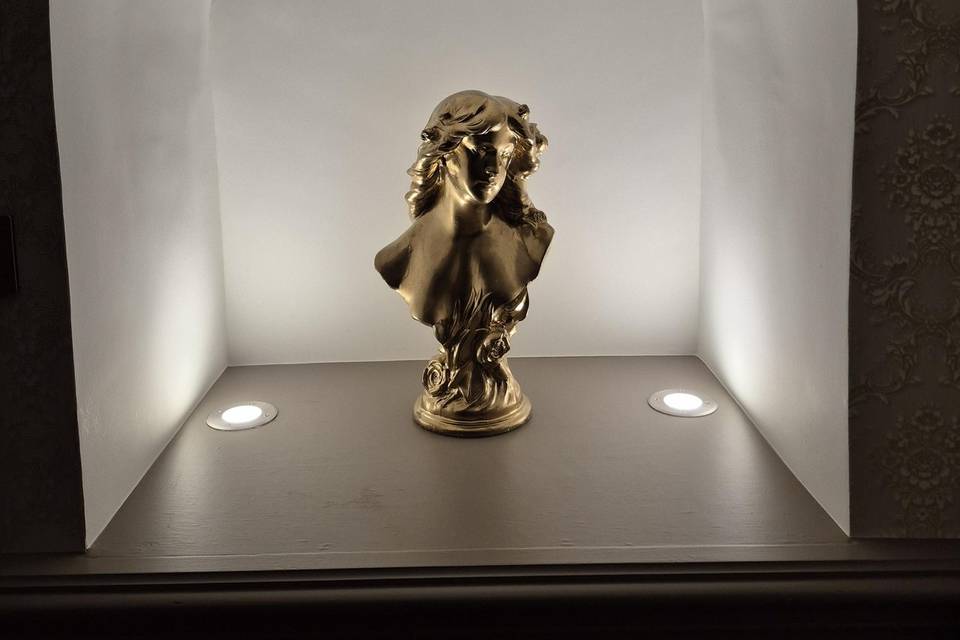 La belle en lumière