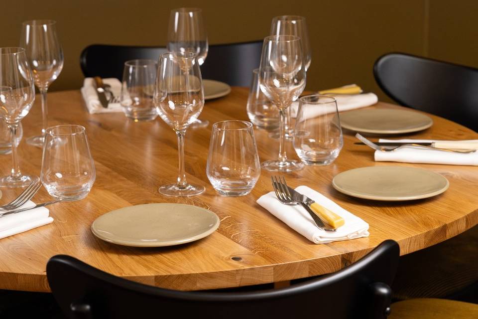 Table ronde et dressage