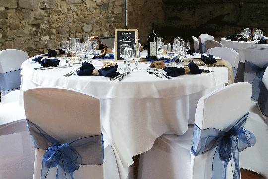Table dressé domaine de bessil