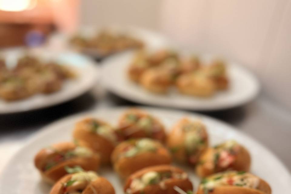Mini brioche au homard