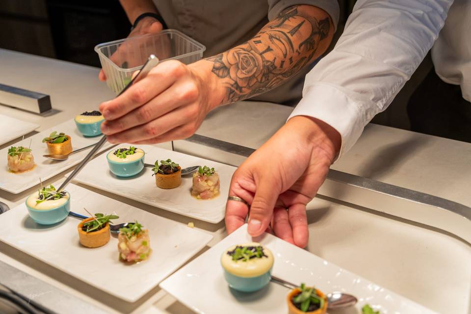 Trio de bouchées