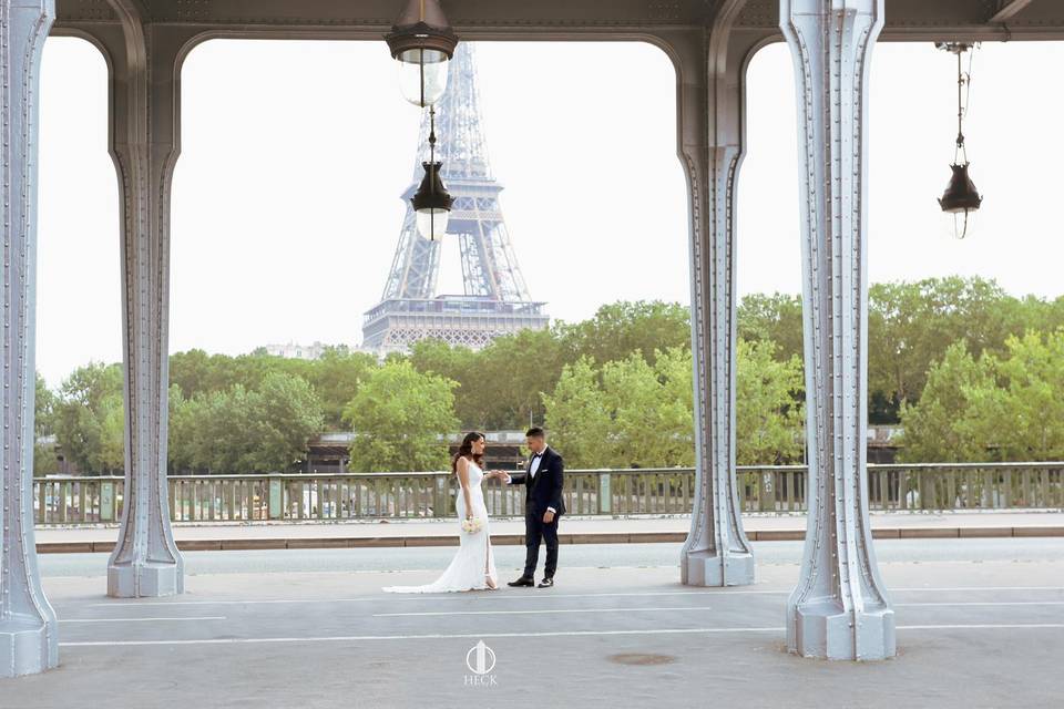 Shooting à la tour Eiffel