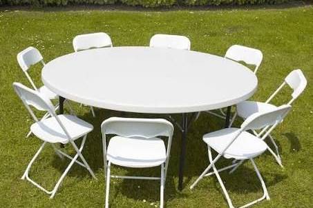 Table ronde 1M80