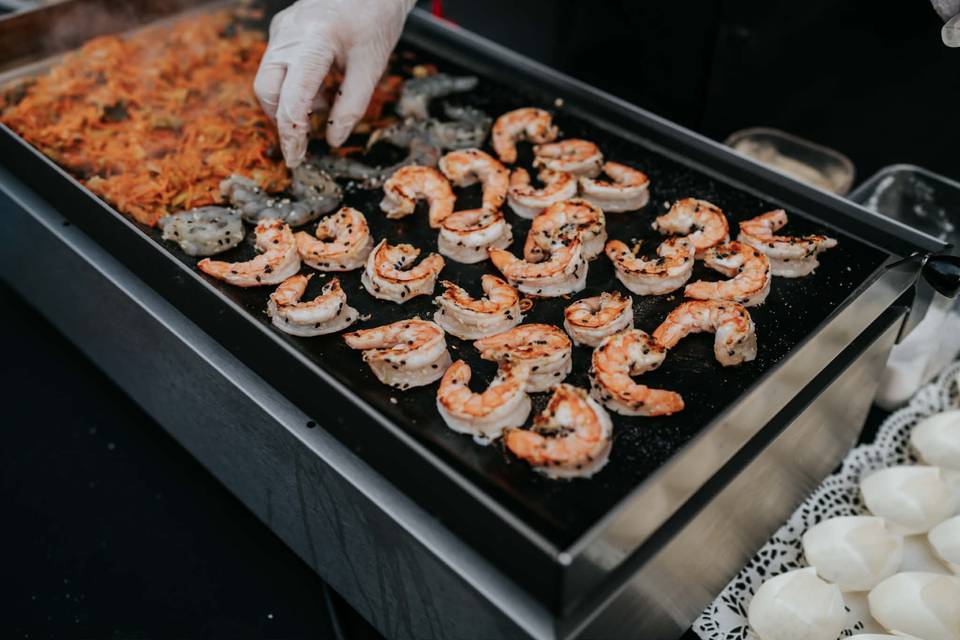 Gambas à la plancha