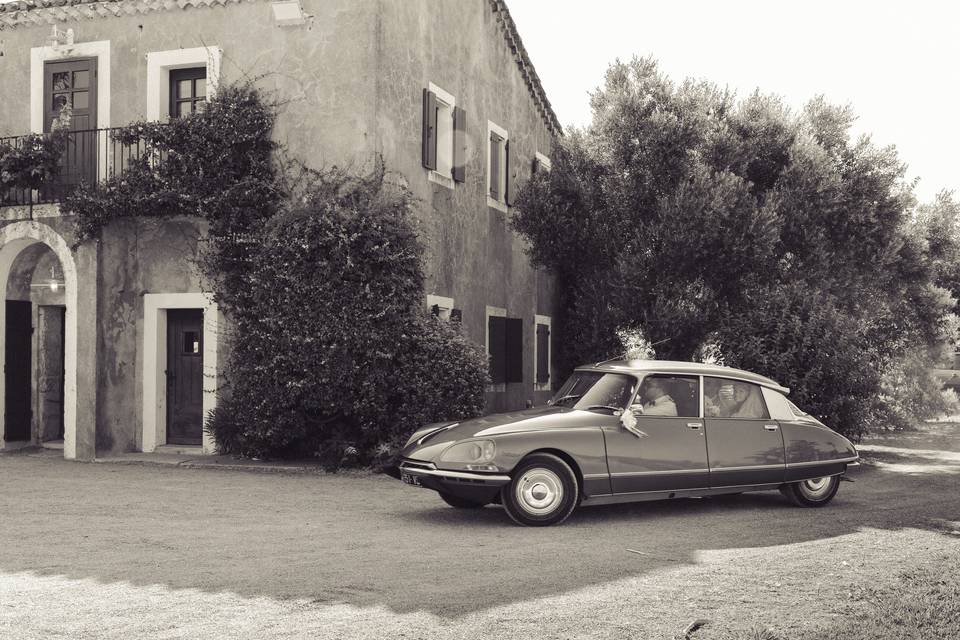 Arrivée mariés