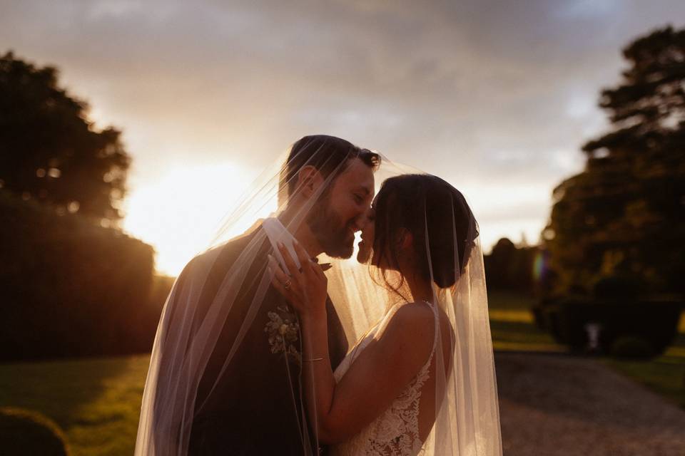 Séance couple sunset