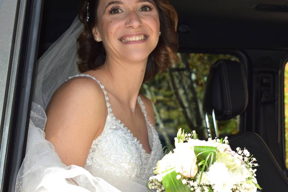 Sortie de la voiture