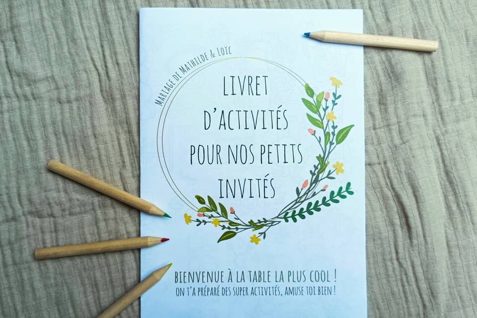 Livret d'activités kids