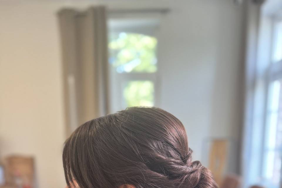Chignon bohème
