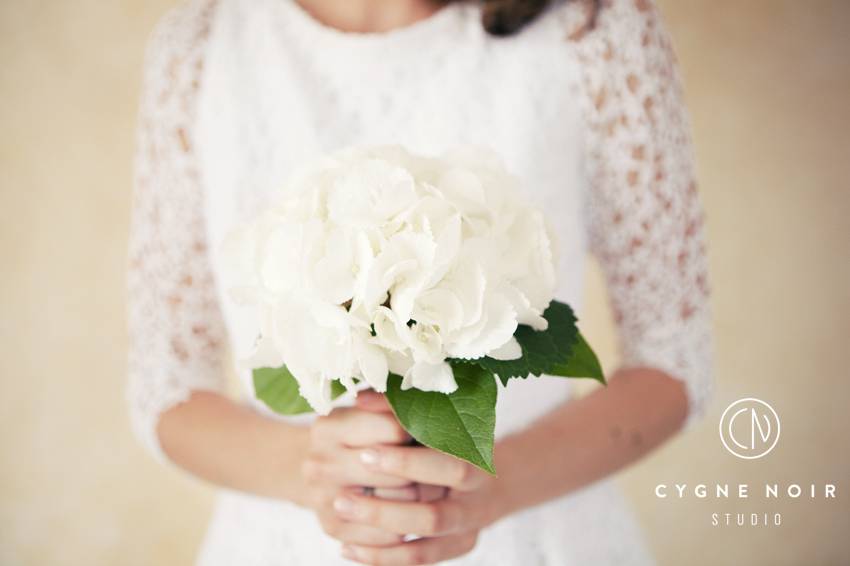 Mariage champêtre - corail