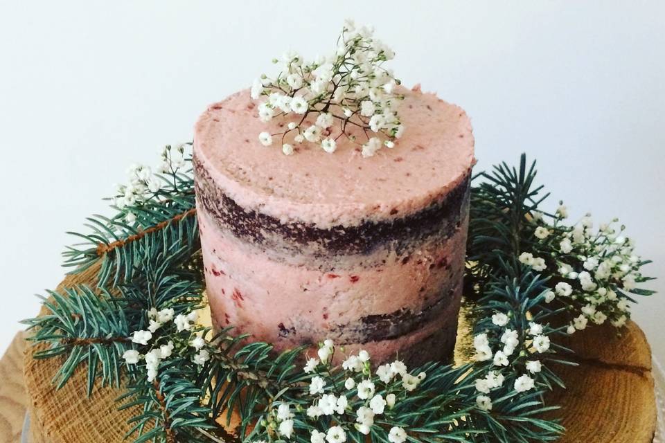 Naked cake