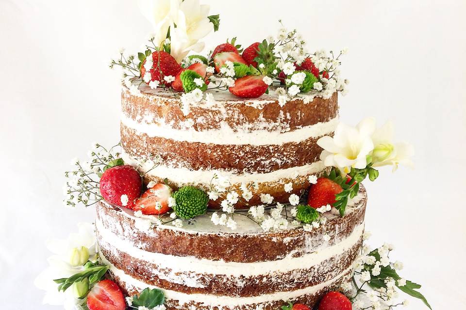 Naked cake