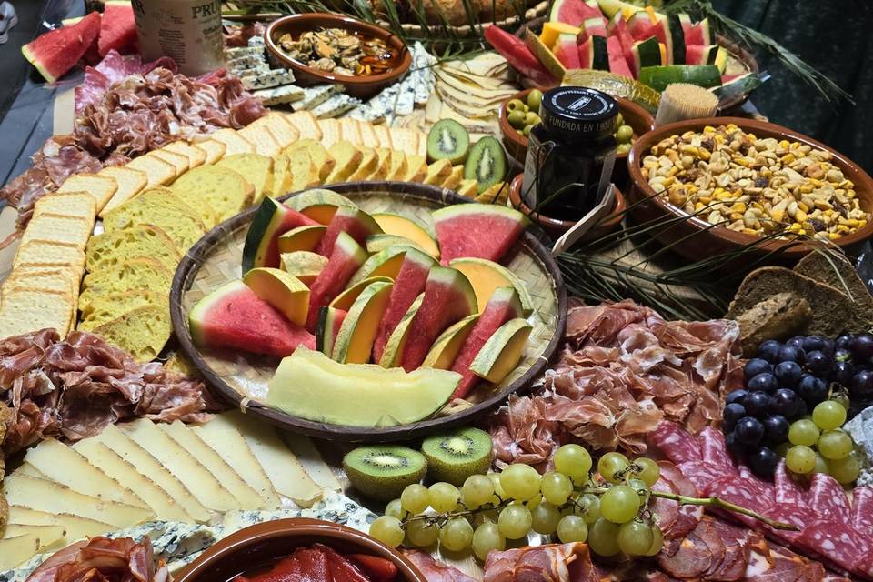 Buffet garnis