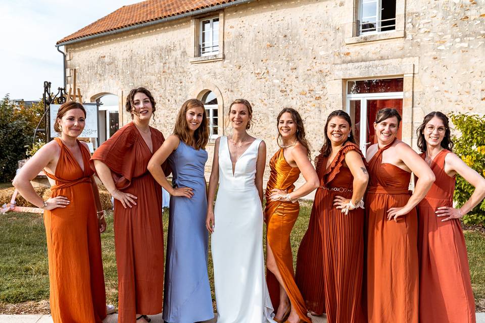 Photo marié et invitée