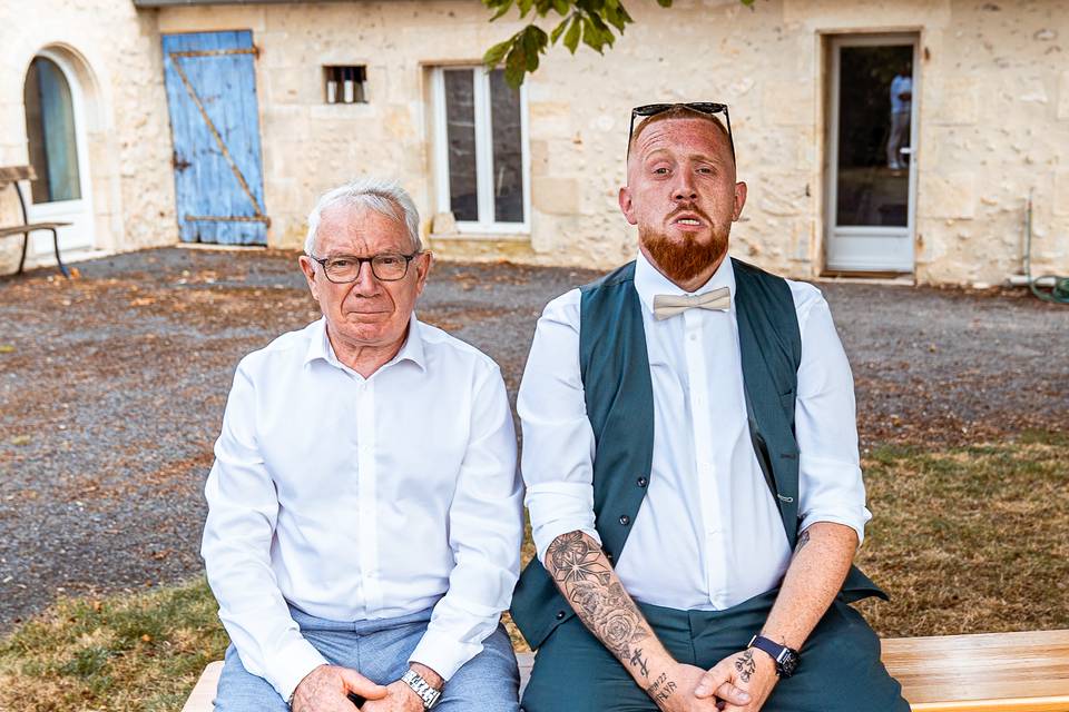Marié et son oncle