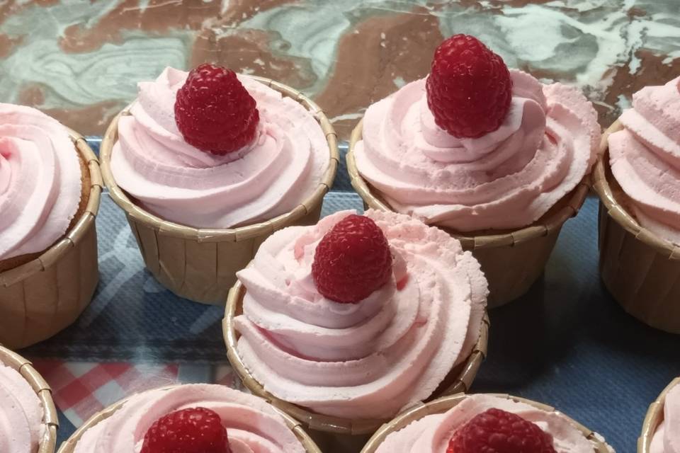 Cup cake fraise