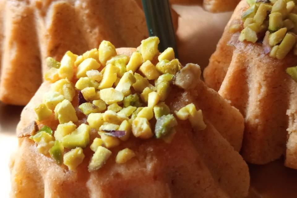 Petites douceurs cœur amandes