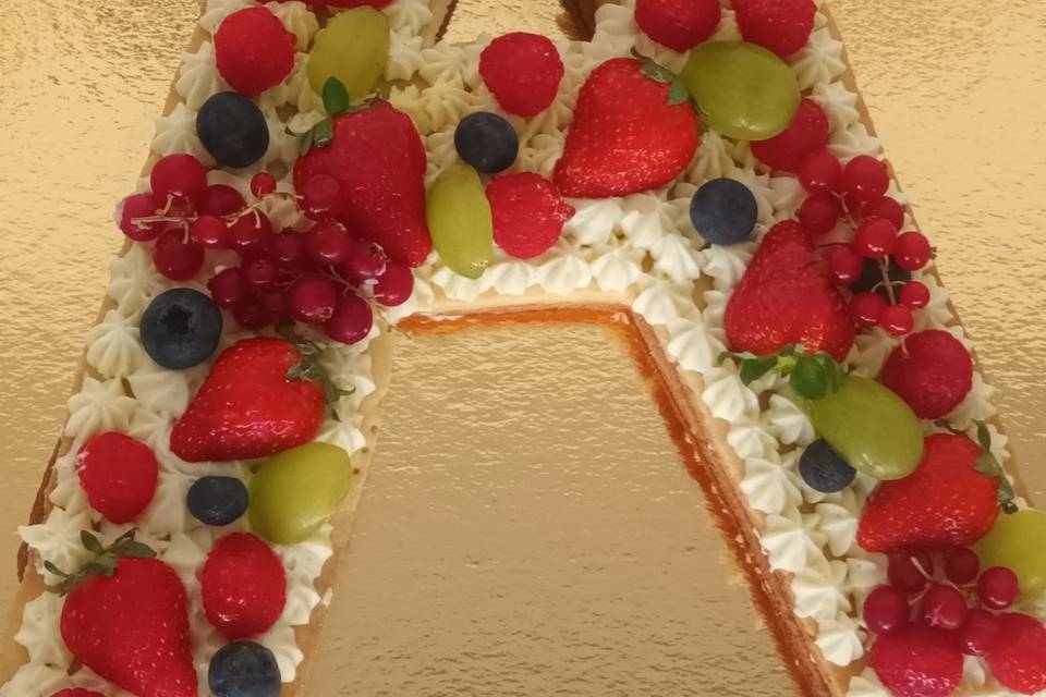 Letter cake