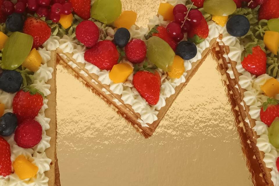 Letter cake