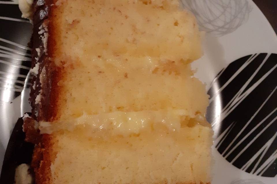 Tranches de gâteaux mariage