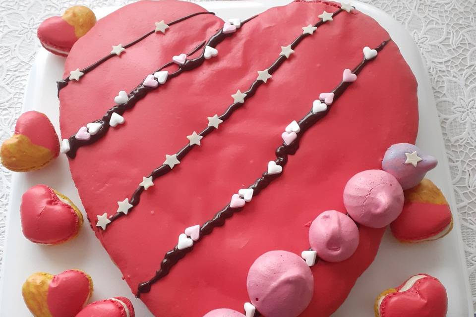 Gâteau macarons