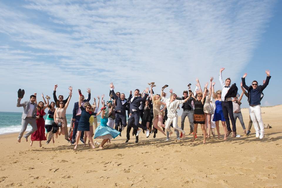 Sur la plage