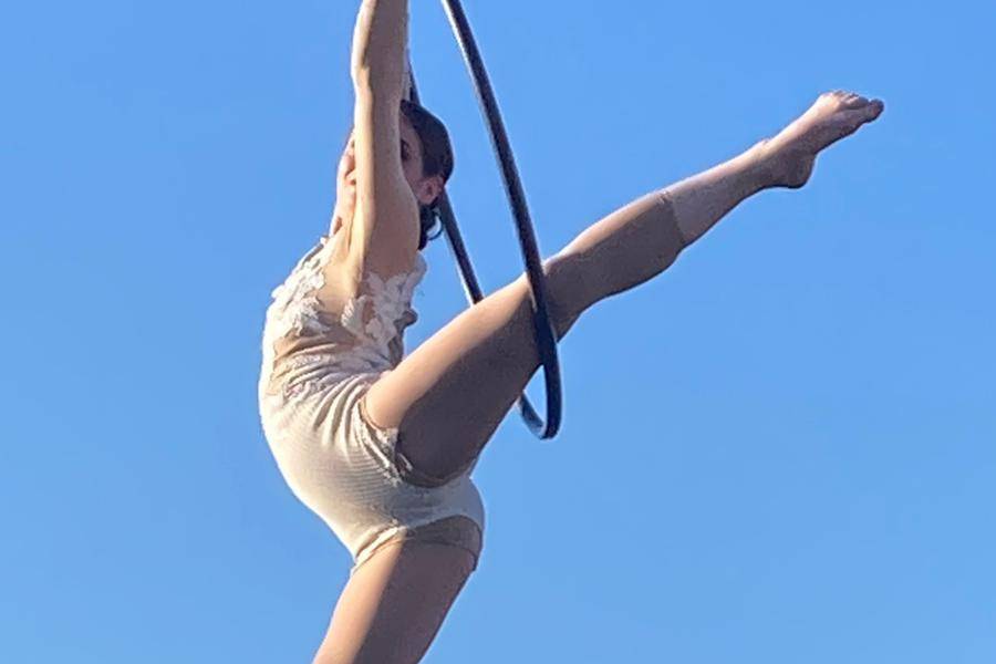 Danse aérienne animation