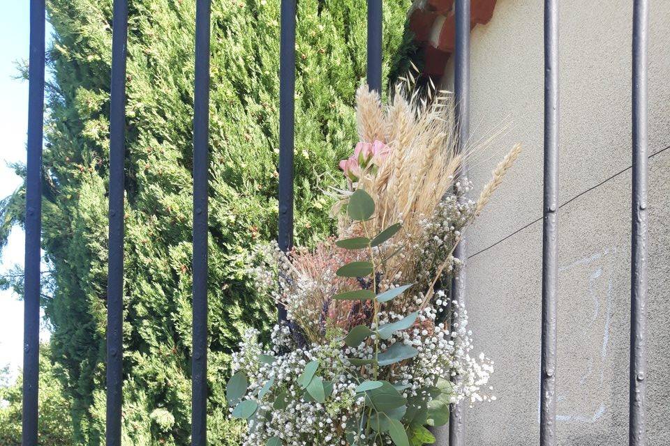 Portail fleuris