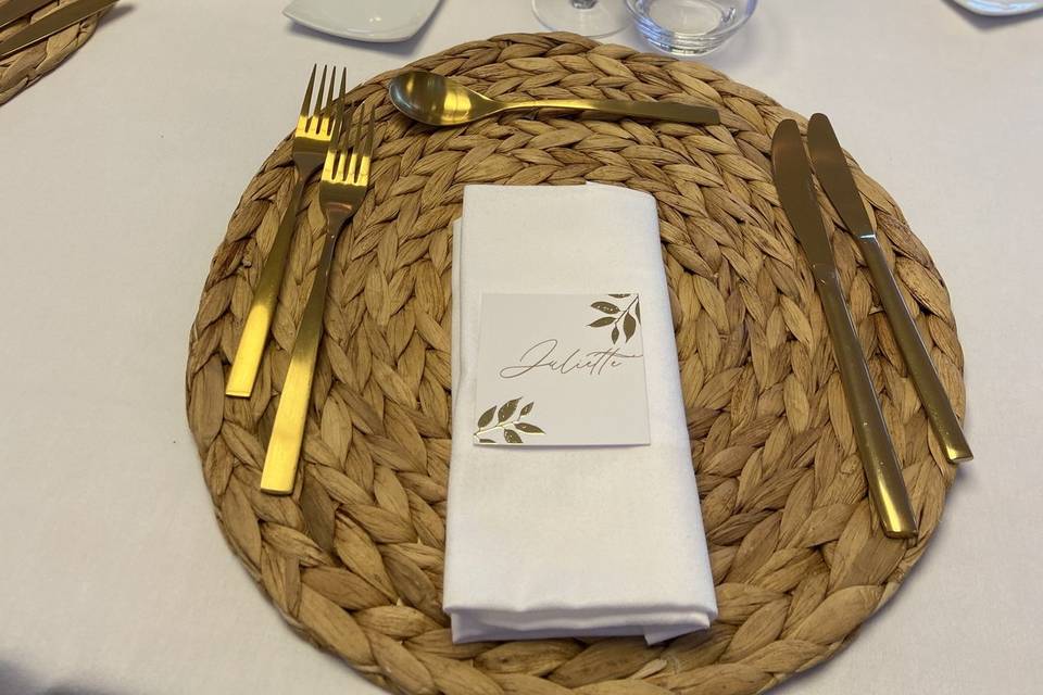 Table invités